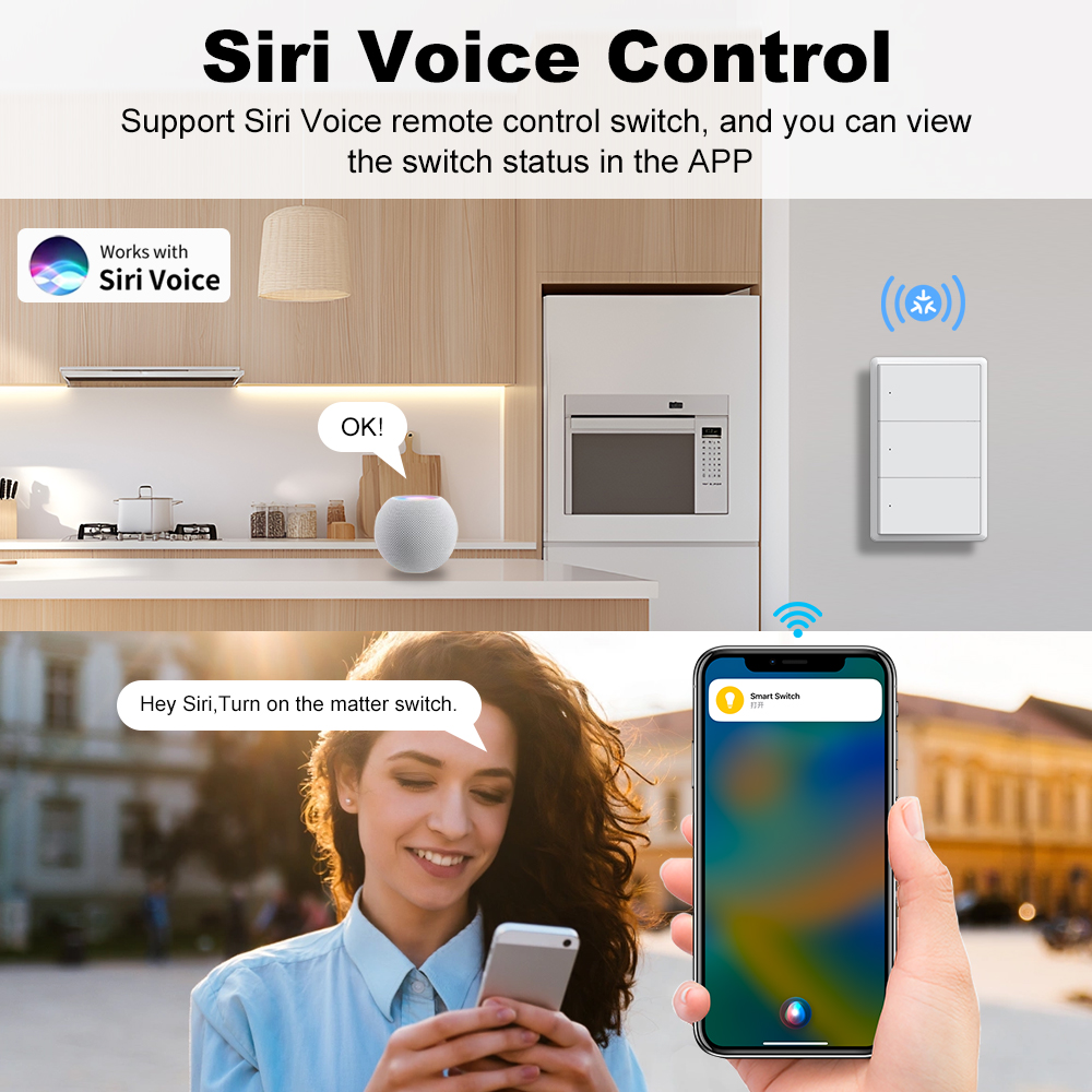 MANHOT ホームキット WiFi スマートスイッチ ニュ - Smart Home Switch のレビューと価格