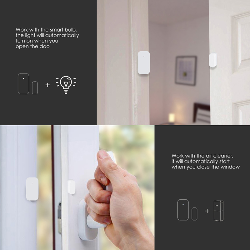 Aqara ドア窓センサー Zigbee ワイヤレス接続スマ - Smart Home Hub 2 のレビューと価格