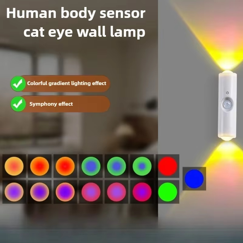 スマート RGB グラデーションナイトライト磁気モーションセ - Smart Home Decor のレビューと価格