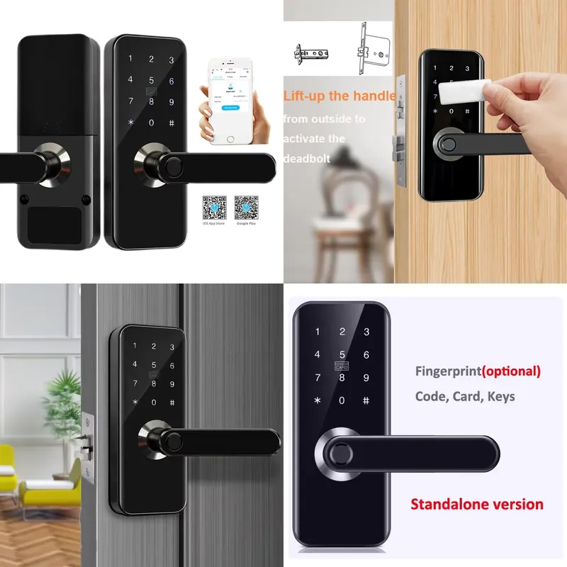 NFC対応スマートWIFIドアロック 防水キーレスゲートウェ - Airbnb Smart Home のレビューと価格