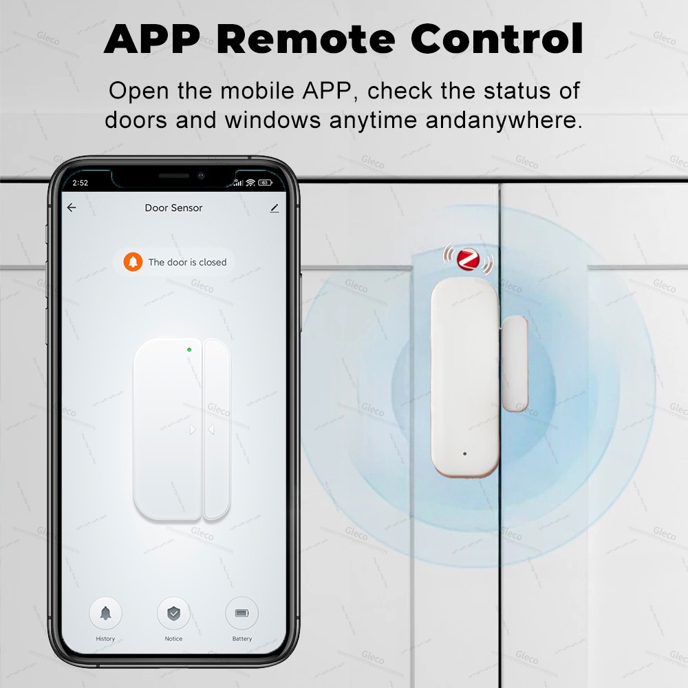 Tuya Zigbee ドア窓センサー アラーム検知器 盗難 - Door Window Sensor のレビューと価格