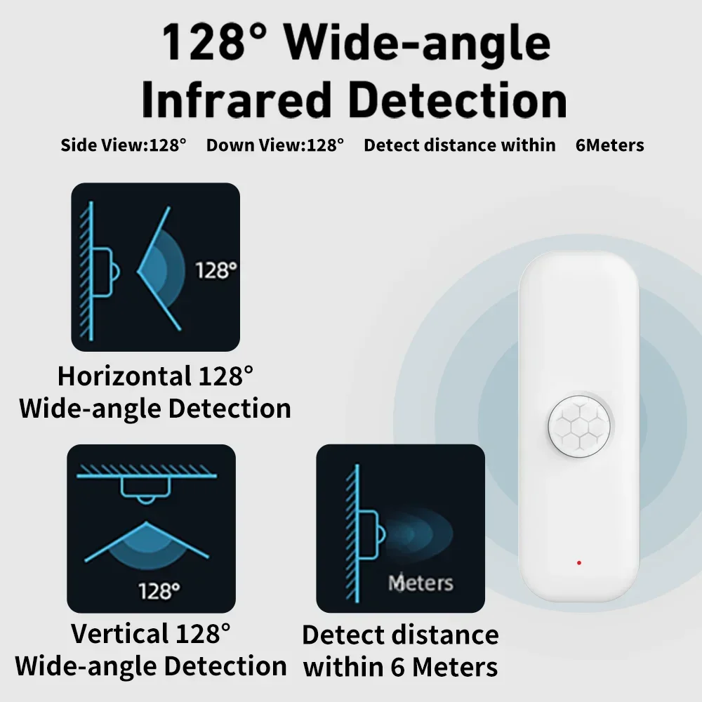 Tuya-Pirモーションセンサー,家庭用盗難防止デバイス, - Pir Motion Sensor のレビューと価格