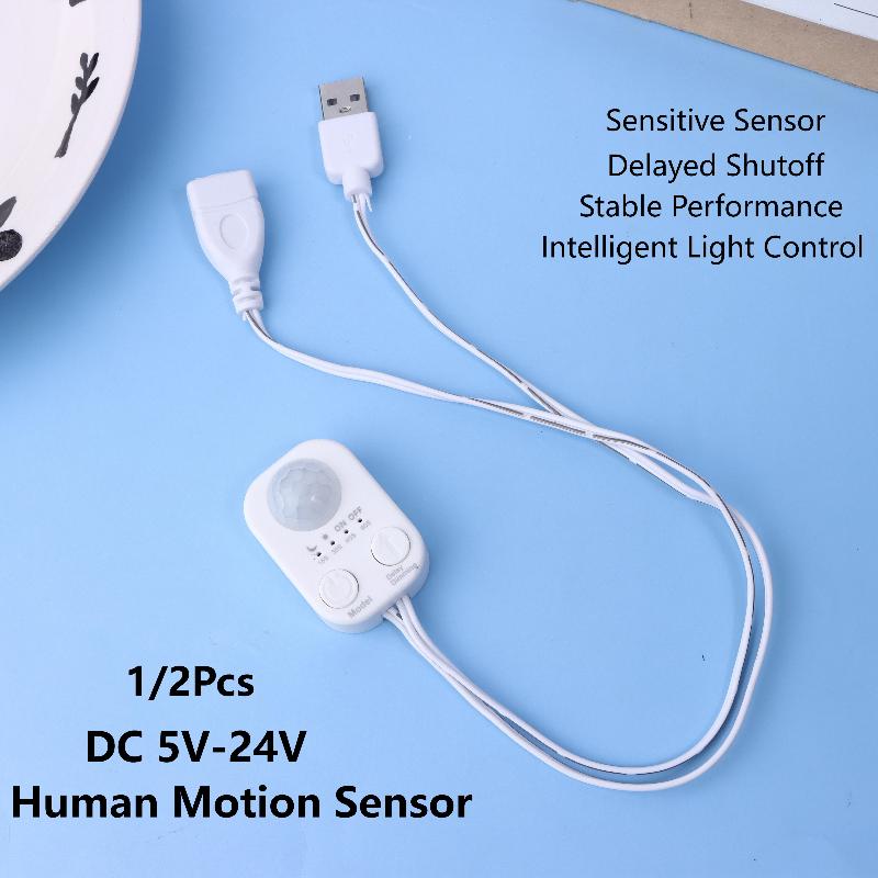 1 個 DC 5V-24V USB PIR 人感センサー検出 - Pir Motion Sensor のレビューと価格