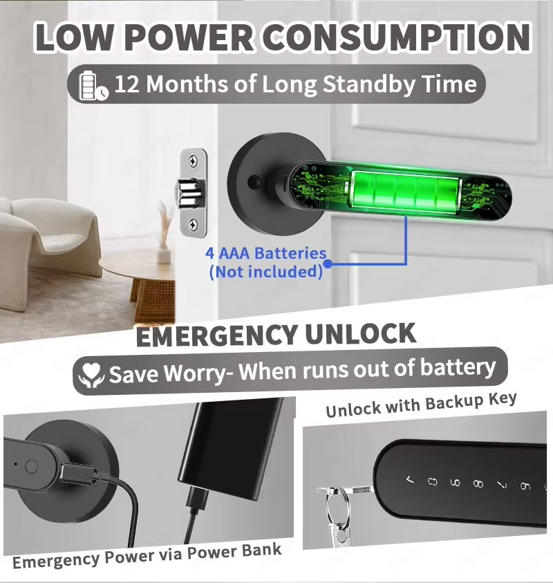 TTLock スマートデジタルドアロック、5つのキーレスエン - Airbnb Smart Home のレビューと価格