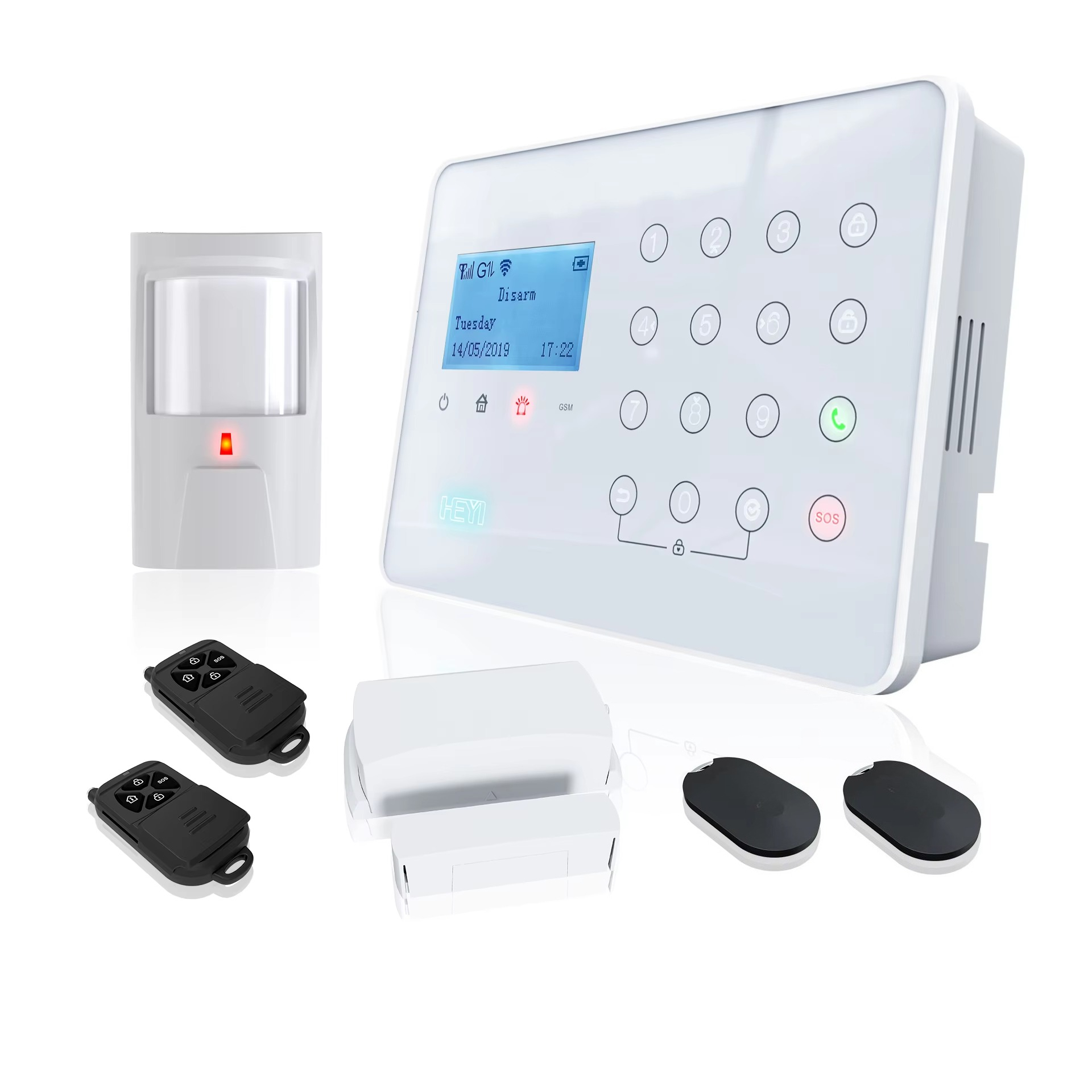 警報システム 家庭用ワイヤレスセキュリティシステム 屋外 P - Pir Motion Sensor のレビューと価格
