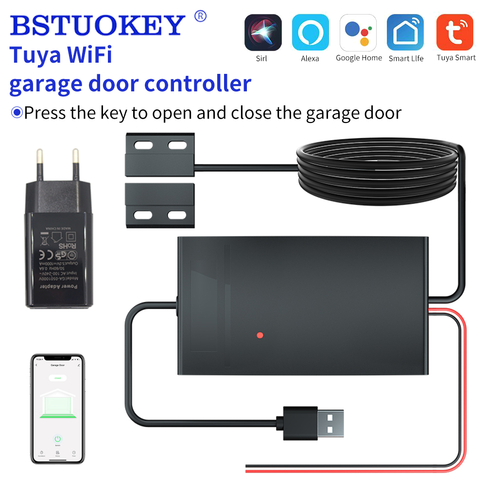 Tuya-スマートガレージドアコントローラー,自動オープナー - Smart Garage Door Opener のレビューと価格